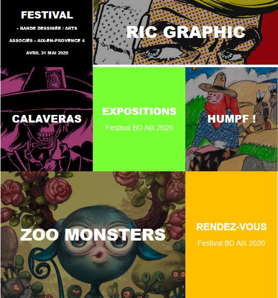 Festival de Bande Dessinée des Rencontres du 9e Art d'Aix-en-Provence 