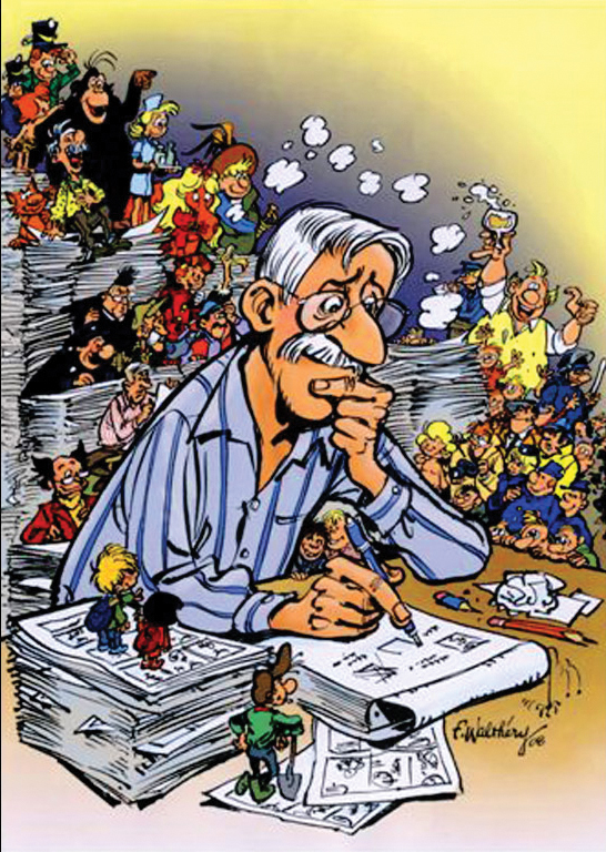 Raoul Cauvin, rieur populaire
