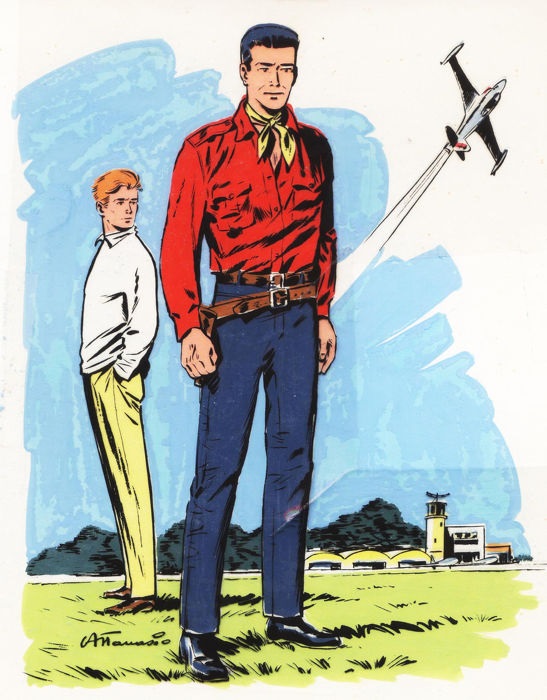Dino Attanasio : « J'ai illustré les toutes premières aventures de Bob Morane, en roman et en bande dessinée. »