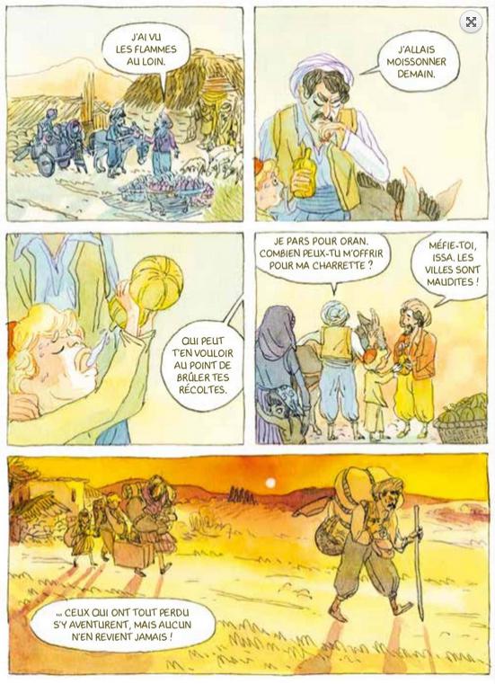 Ce que le jour doit à la nuit – Par Stella Lory & Marion Duclos, d'après Yasmina Khadra – Ed. Steinkis