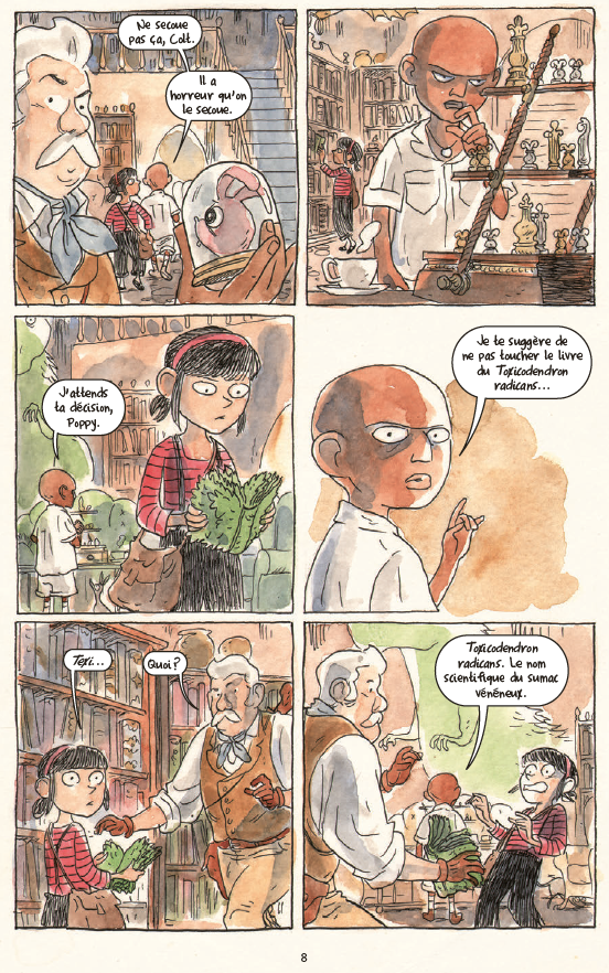 Poppy ! et le lagon perdu - Par Matt Kindt et Brian Hurtt - Gallimard BD