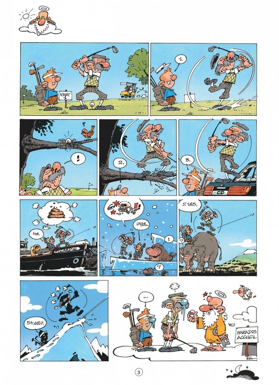 Passe-moi l'ciel T. 8 – Juste ciel ! – Par Stuf & Janry – Dupuis