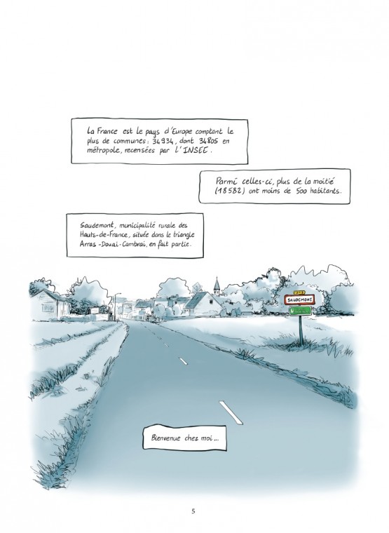 Le Petit Maire : Laurent Turpin de chroniqueur à personnage de BD