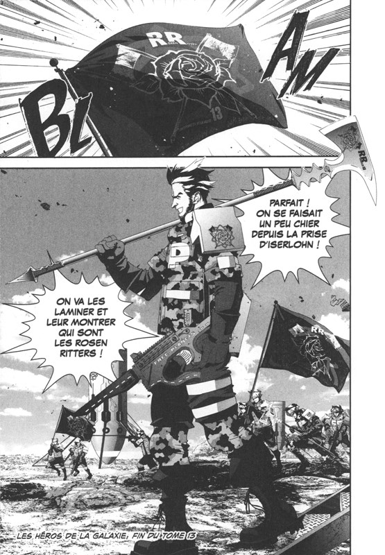 Les Héros de la galaxie T. 13 - Par Yoshiki Tanaka & Ryû Fujisaki - Kurokawa