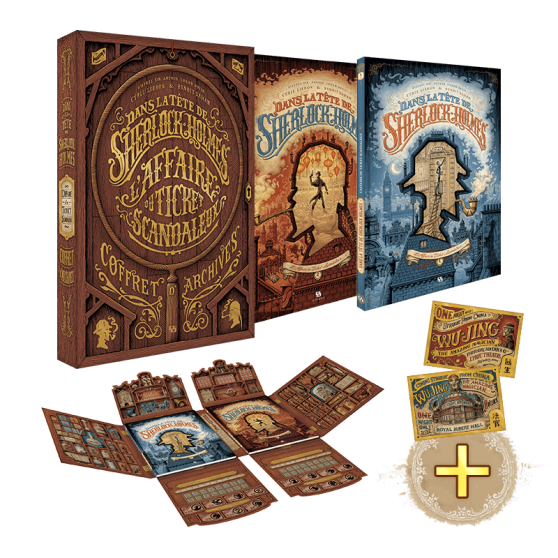 Le diptyque « Dans la tête de Sherlock Holmes » s'offre pour les fêtes un écrin de lumière
