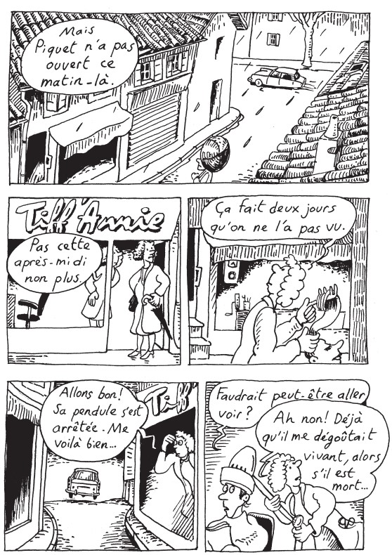 Les Dessous de Saint-Saturnin : Tiff'Annie - Par Bruno Heitz - Gallimard BD