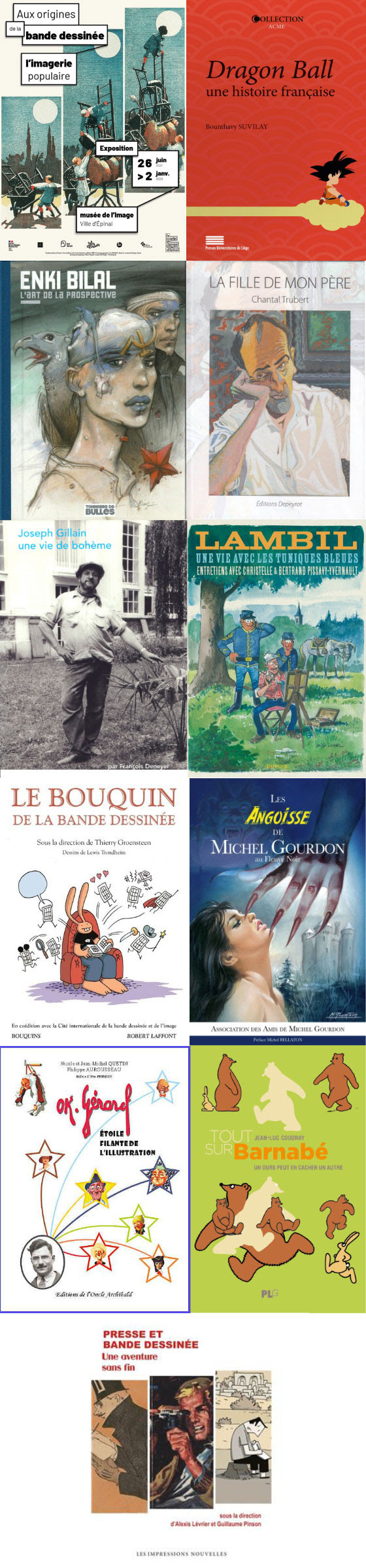 « Joseph Gillain une vie de bohème », Prix Papiers Nickelés / SoBD 2021