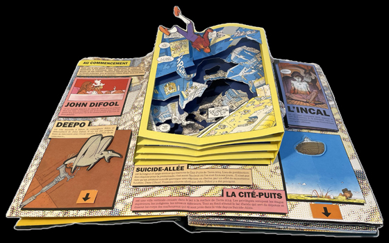 L'Univers de l'Incal, le pop-up – Par Jodorowsky & Mœbius - Ed. les Humanoïdes associés