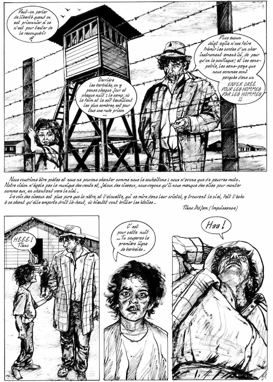 En 1946, dans la France libérée, les Tsiganes restèrent enfermés dans les camps de concentration où ils étaient incarcérés depuis 1940