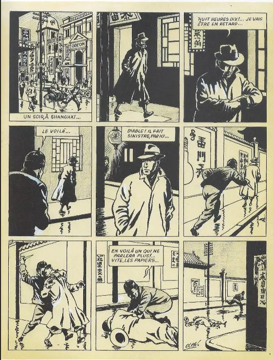 Dessin de Hergé & E-P. Jacobs - (c) TintinImaginatio