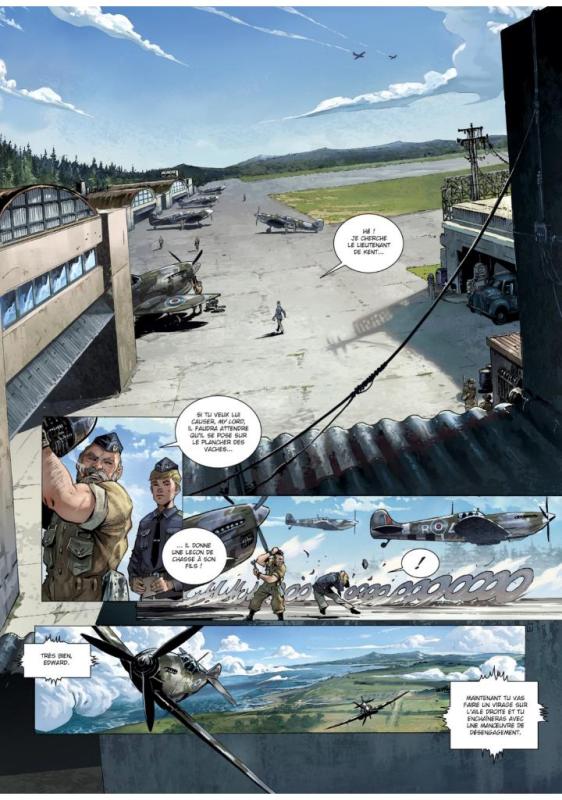 Guerres & Dragons T.1 - La Bataille d'Angleterre - Par Nicolas Jarry, David Courtois & Vax – Editions Soleil