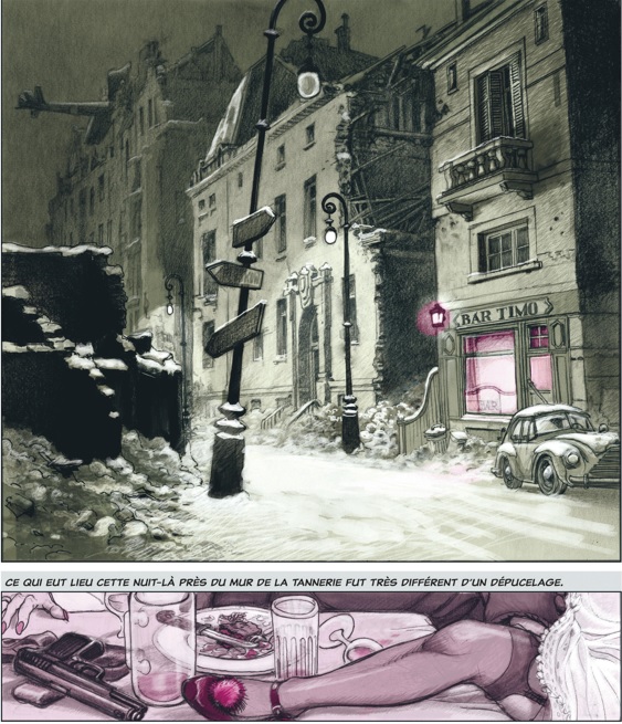 La Neige était sale - Par J-L. Fromental & B. Yslaire - Ed. Dargaud. 