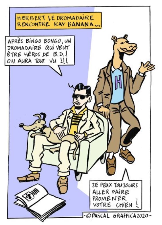 "Herbert le dromadaire" est sur Webtoon