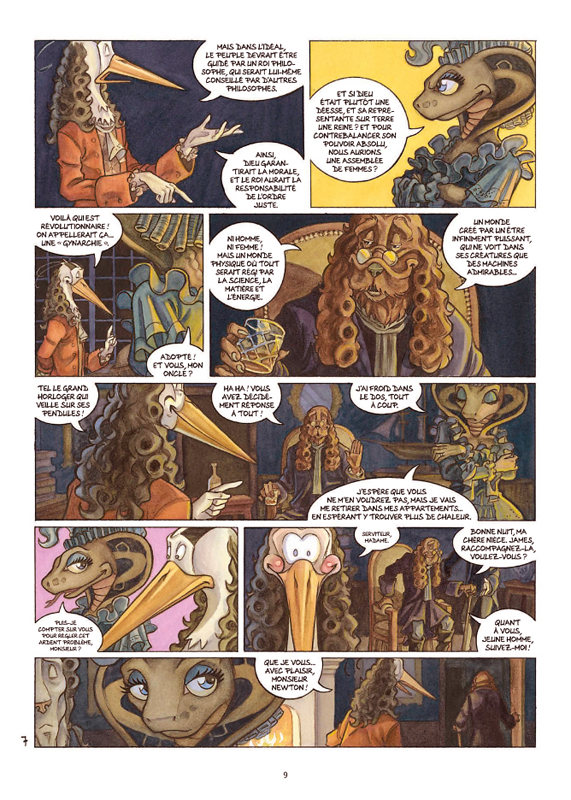 Voltaire & Newton T. 1 : Pangloss-Tula - Par Mitch & Bauduret - Delcourt