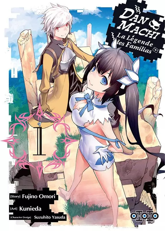 DanMachi, La légende des Familias T1 & T2 - Par Kunieda & Fujino Omori - Ototo
