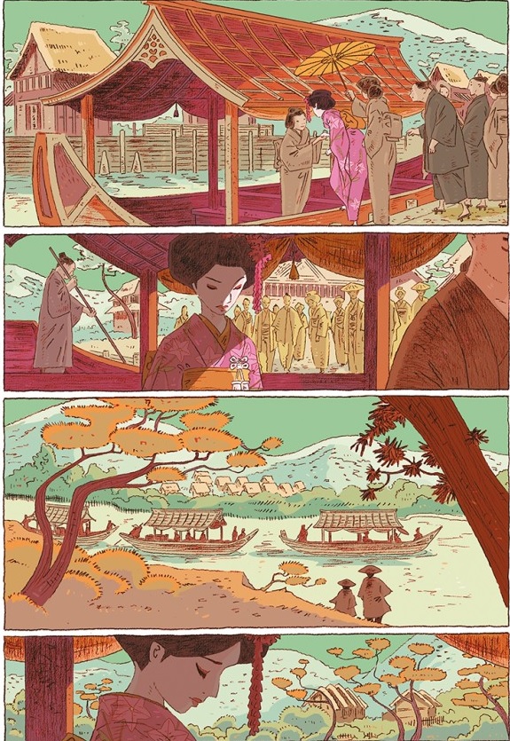 Les Dames de Kimoto - Par Cyril Bonin - Sarbacane