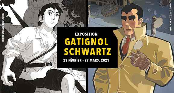 La galerie Daniel Maghen présente une exposition consacrée à Bertrand Gatignol et Olivier Schwartz du 23 février au 27 mars 2021