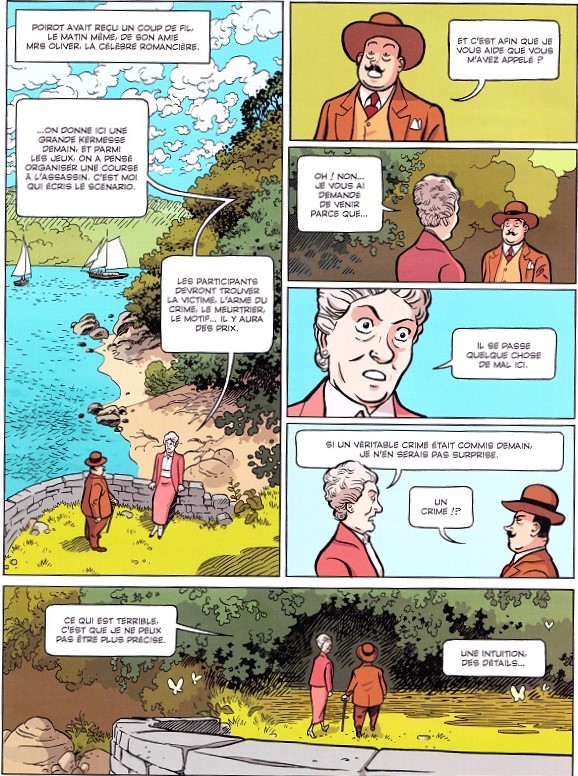 Hercule Poirot joue le jeu... et Paquet aussi !
