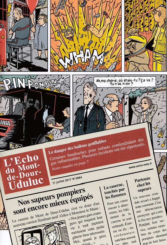 Bertin Timbert grand reporter - Panique sur la PQR – Par Devig & Derycke – Fluide Glacial