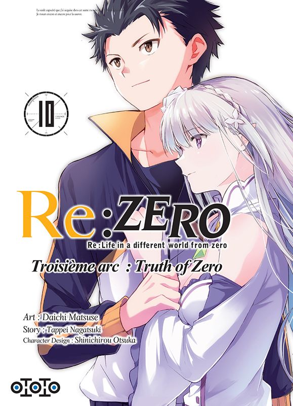 Re : Zero - Troisième arc T. 10 & T. 11 - Par Tappei Nagatsuki & Daichi Matsuse - Ototo