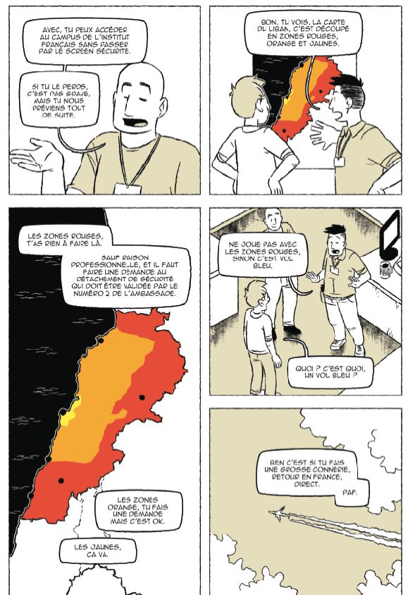 Tout mais pas Beyrouth – Par Mathieu Diez et Jibé – Delcourt/Encrages