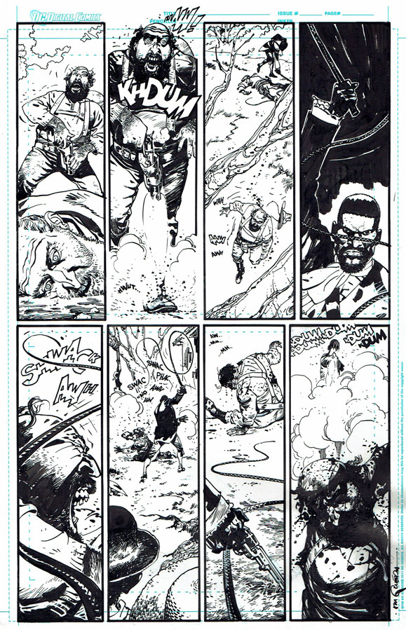 Exposition – Vente à la Comic Art Factory : R.M. Guera – Django Unchained & Le jour J 