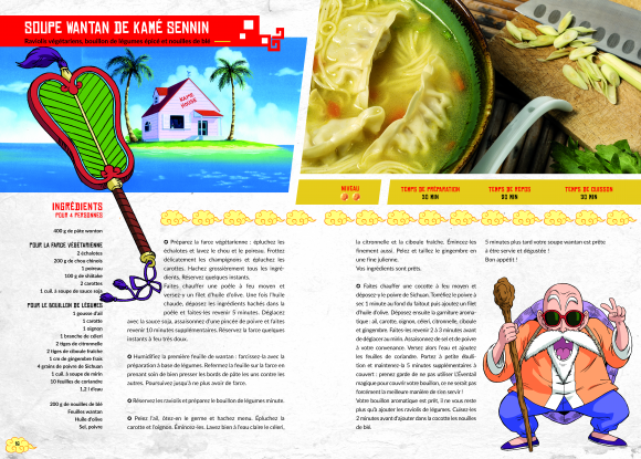 Les Recettes légendaires de Dragon Ball : un livre de cuisine dérivé d'un manga culte !