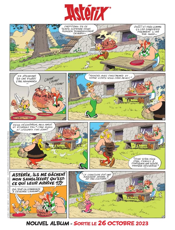 FabCaro succède à Jean-Yves Ferri sur le scénario d'Astérix