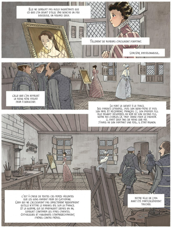 L' Escadron de Catherine de Médicis, T. 1 : La Fille sage - Par Manon Textoris - Dargaud