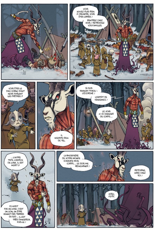L'Ogre Lion T. 1 : Le Lion barbare - Par Bruno Bessadi - Drakoo