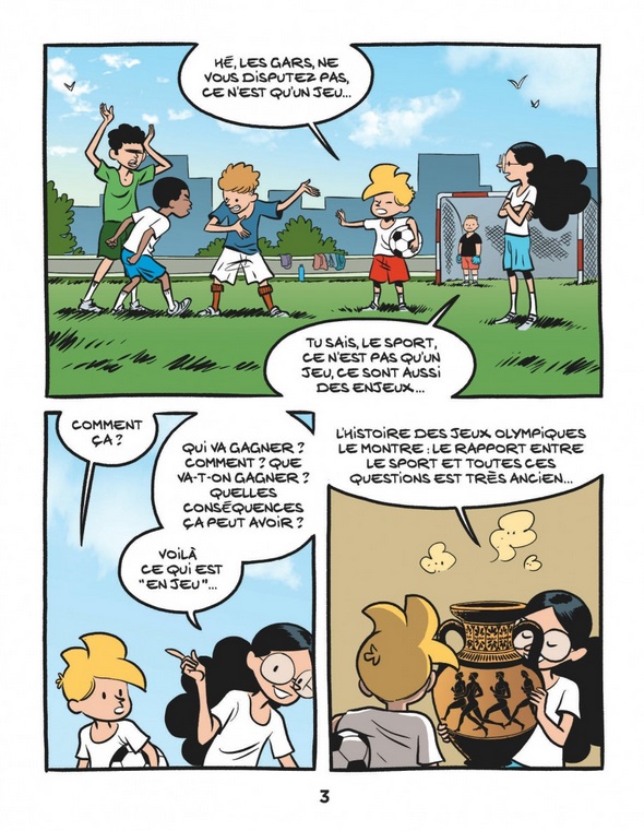 Le fil de l'histoire raconté par Ariane et Nino T. 31 : Les Jeux Olympiques