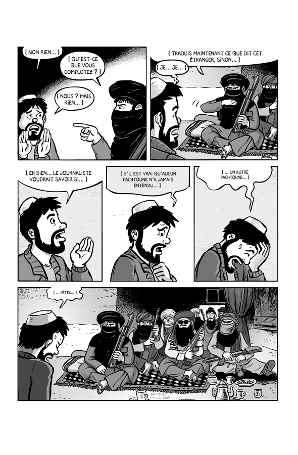 Kaboul Requiem : un thé avec les Talibans - Par Nicolas Wild & Sean Langan - La Boîte à Bulles
