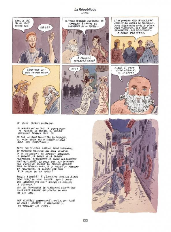 La République - d'après Platon – Par Jean Harambat – Éditions Philosophie Magazine