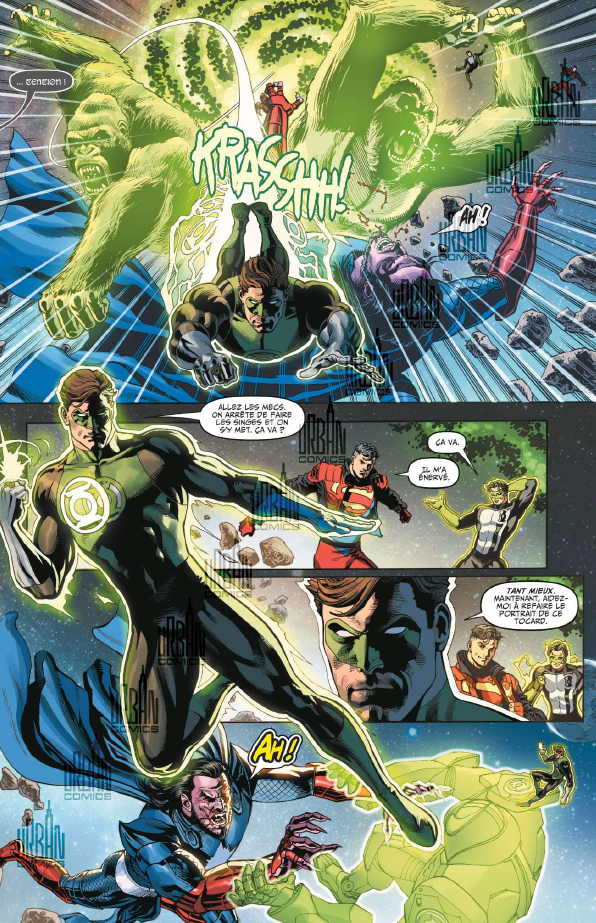Green Lantern One Corps United T. 2 - Par Jeremy Adams & Xermanico - Ed. Urban Comics