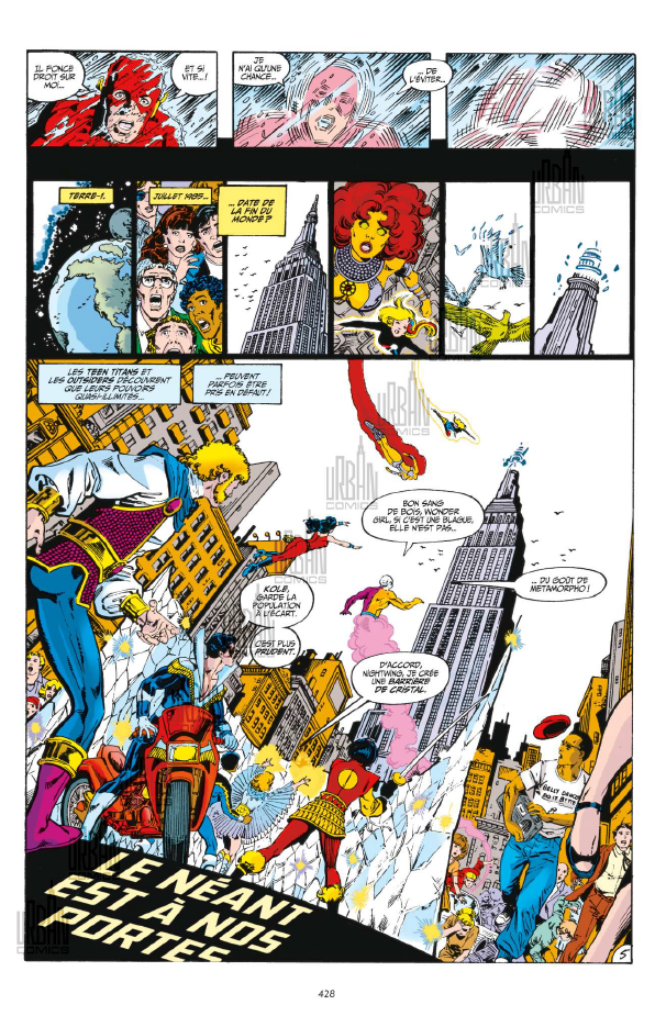 Crisis on Infinite Earths (1985) T.1 - Par Marv Wolfman & George Pérez - Urban Comics