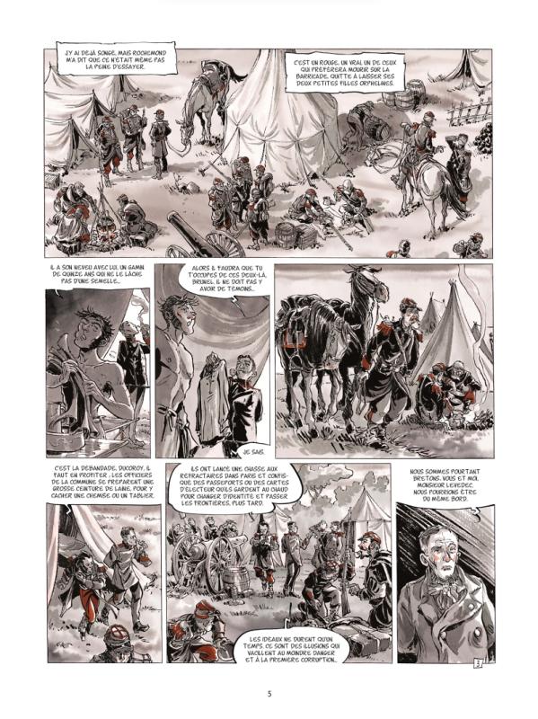L'Enfer pour aube T. 2 : Paris rouge - Par Tiburce Oger & Philippe Pelaez - Ed. Soleil