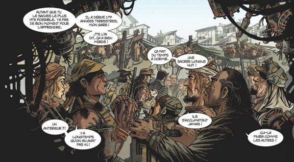 Exilium T1 : "Koïos" - Par C. Simon et E. Stalner - Glénat