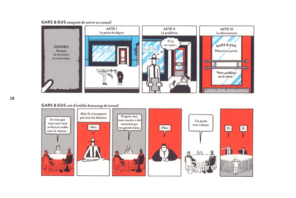 "Gars & Gus" de Stefan van Dinther (Frémok) : des "personnages de BD" comme les autres ?