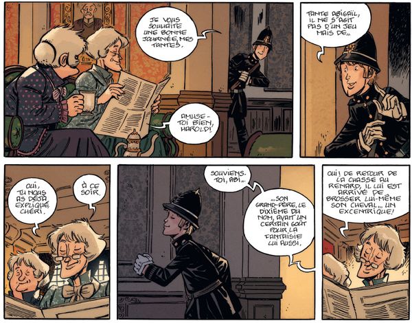 Les Enquêtes de Lord Harold, douzième du nom – Par Charlot et Fourquemin – Vents d'Ouest
