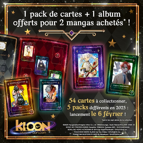 Ki-oon lance son opération All Stars 2025 en février !