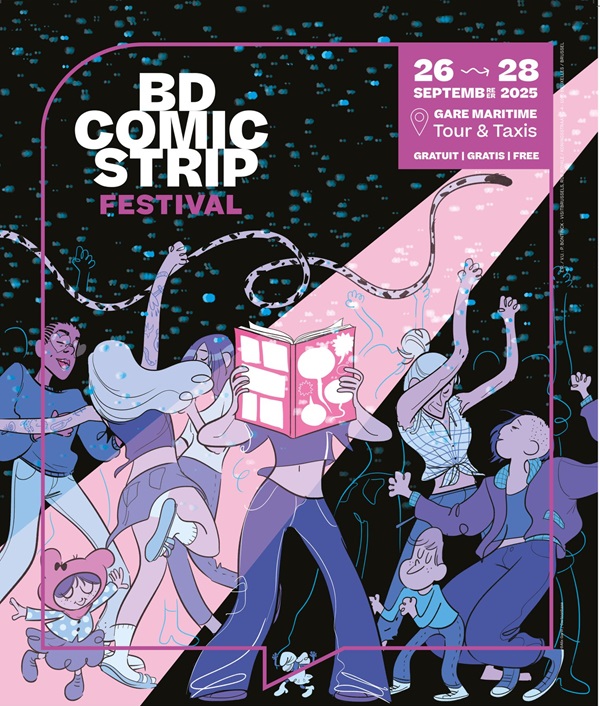 BD Comic Strip Festival 2025 : les Prix Atomium récompensent l'implication des auteurs