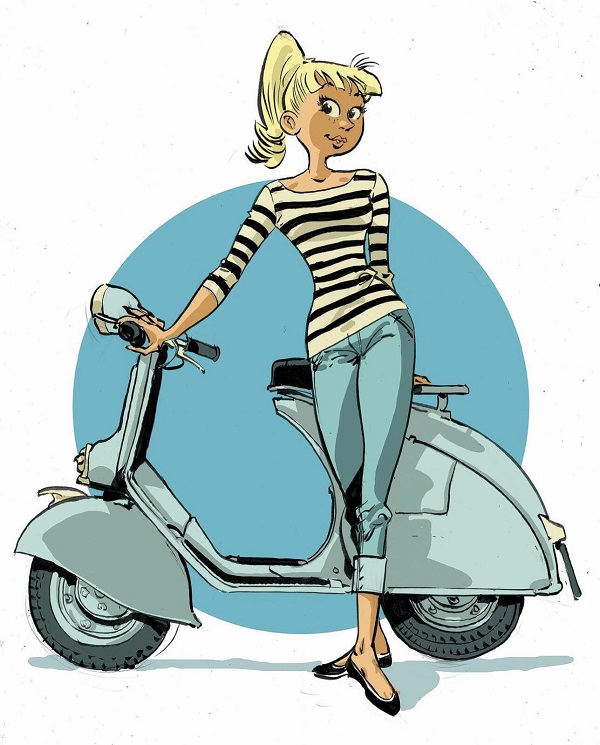 Seccotine arrive en force et en scooter avec sa propre série !