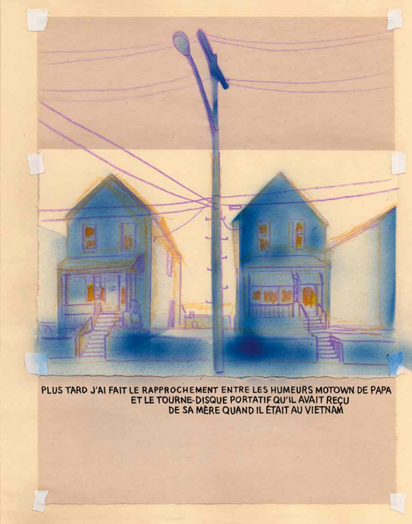 "Pittsburgh" de Frank Santoro (Éditions çà et là) : une reconstruction colorée d'une histoire de famille