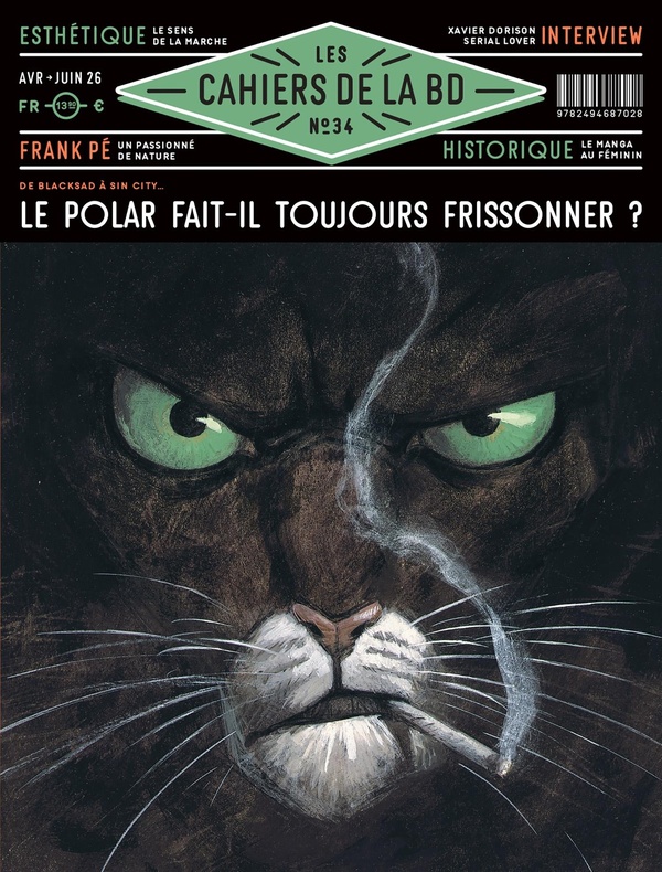 Les Cahiers de la BD n°34 : quand « la couleur de l'encre a l'odeur du sang »