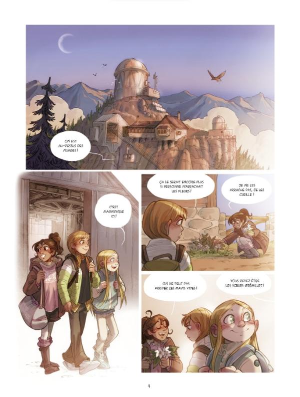 Les soeurs Grémillet, T. 4 : Le Chamois et la comète - Par Giovanni Di Gregorio et Alessandro Barbucci - Ed. Dupuis