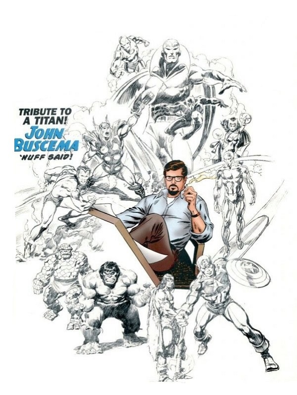 Ouvrez l'oeil : un vol de dessins de John Buscema signalé !