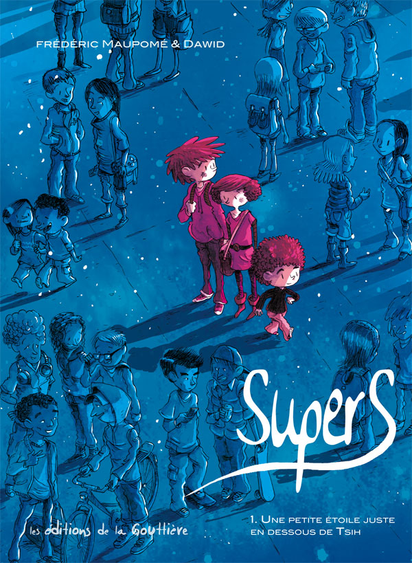 Frédéric Maupomé et Dawid : un "super" duo Prix Jeunesse de l'ACBD de l'année 2017