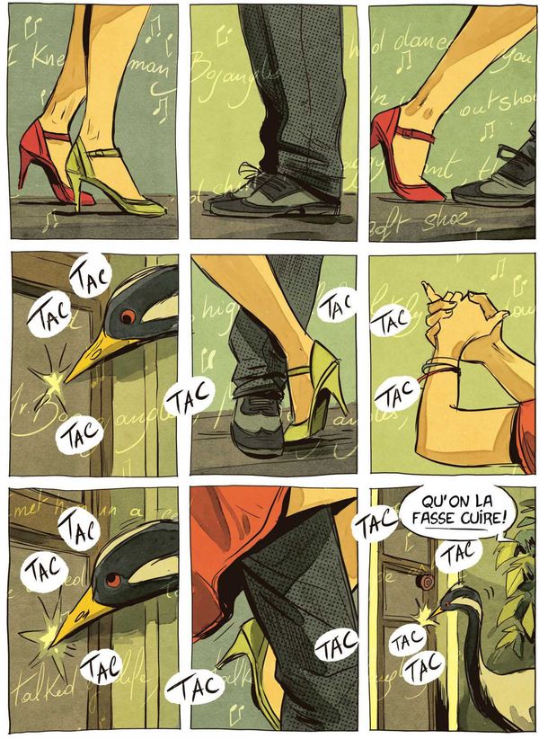 En attendant Bojangles, par Ingrid Chabbert et Carole Maurel : vivre d'Amour et d'insouciance, c'est de la folie ! Vraiment ?