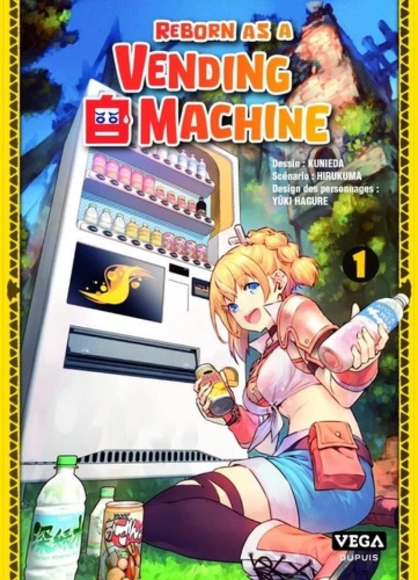 Reborn as a vending machine vol. 1 – Par Kunieda & Hirukuma – Éd. Vega-Dupuis