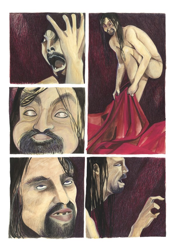 L'art du butô en bande dessinée